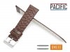 PACIFIC 24 mm pasek skórzany W122 brązowy W122-6S-24